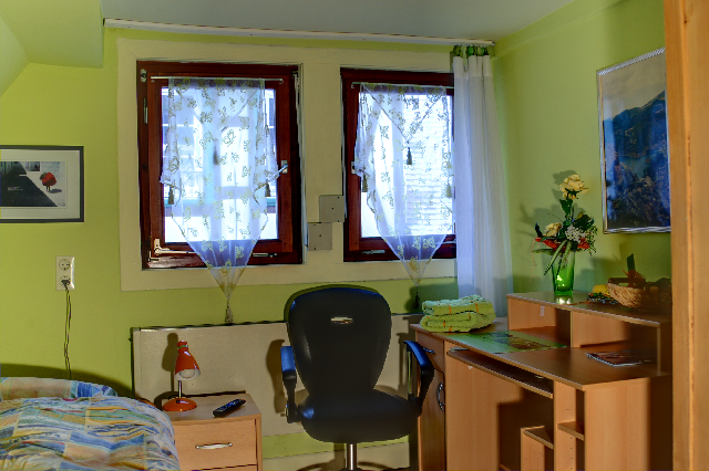 gruenes Zimmer